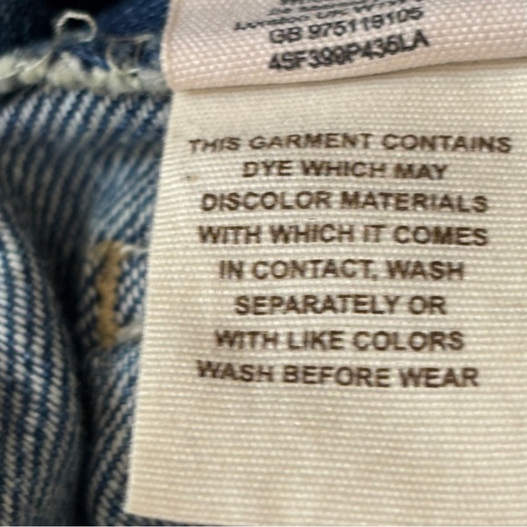 Free People V-neck Cross back Bib Relaxed Overalls Straight Leg Size 25 - Picture 10 of 13